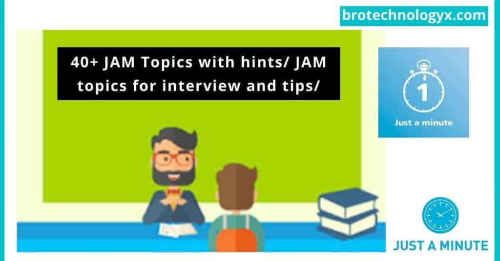 jam topic about education