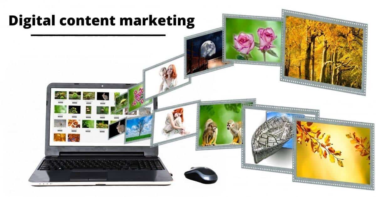 Digital content marketing
