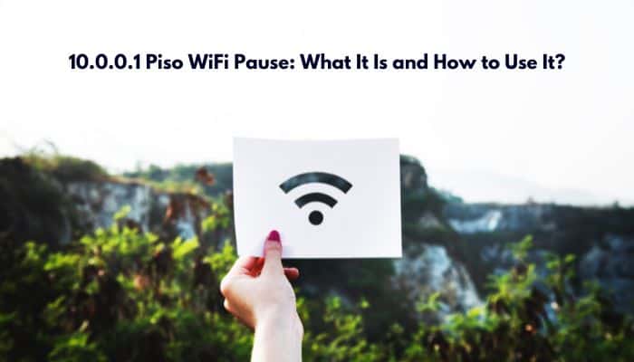 10.0.0.1 Piso WiFi Pause