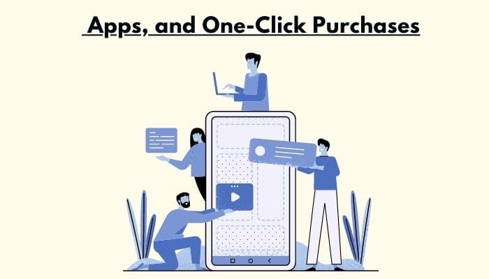 Why do stores like scan and go options, apps, and one-click purchases?