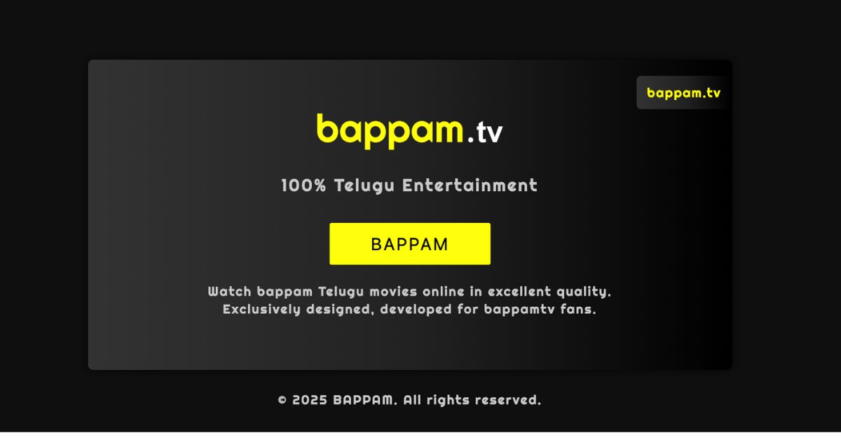 Bappam Telugu Movie